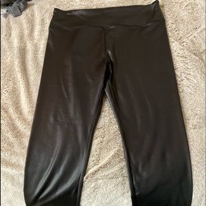 faux leather leggings
